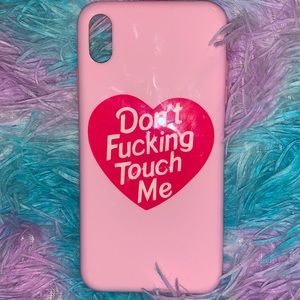Velvet Caviar Don’t Fucking Touch Me IPhone Case